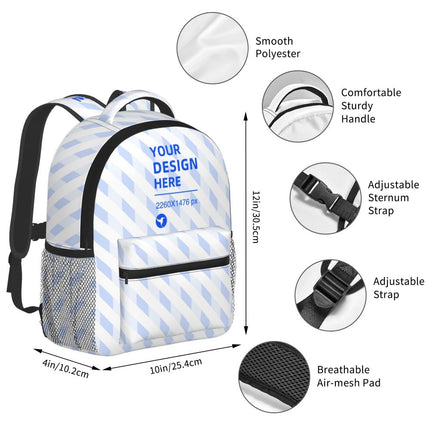 Create Your Own Lightweight Simple And Large Capacity Children's Schoolbag