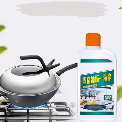 Kitchen Heavy Oil Pan Bottom Black Cleaner