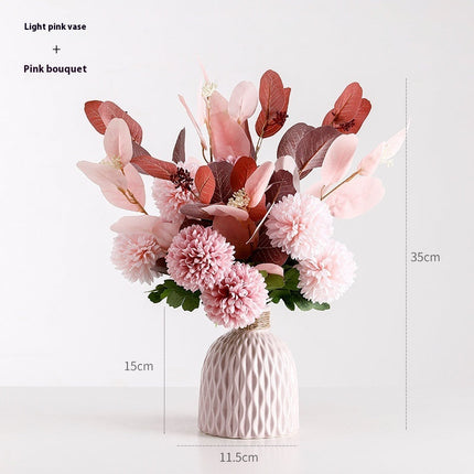 Light Luxury Ceramic Vase Decoration Living Room Bedroom Room Female Decoration