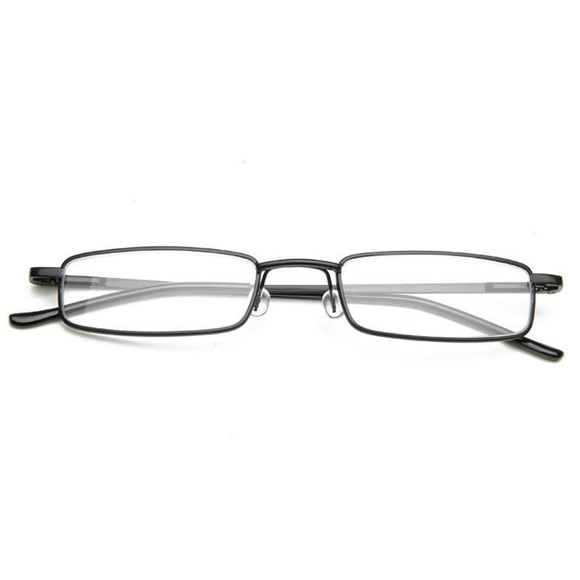 Pen holder reading glasses metal spring foot glasses pen holder portable old glasses