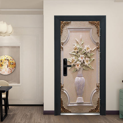 Plant Flower Creative 3d Three-dimensional Door Sticker