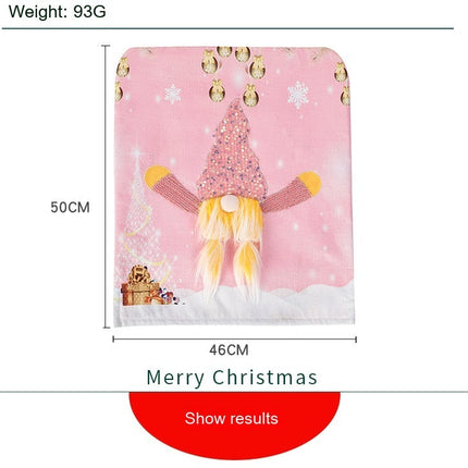 Christmas Decorations Chair Cover