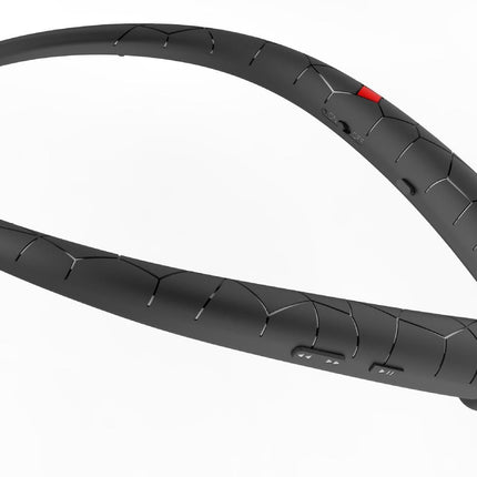 Sports Retractable Wire Handsfree Call Wireless Neckband Bluetooth Headphones Stereo Headset