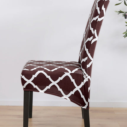 Spandex Chair Covers Printed Stretch Elastic Universal Chair Cover Slipcovers Fitting Chair Protective Covers