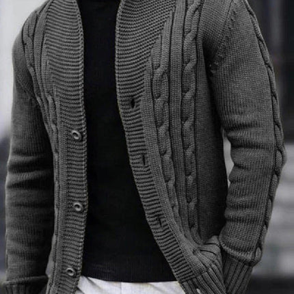 Men's Autumn Winter Sweater Coat