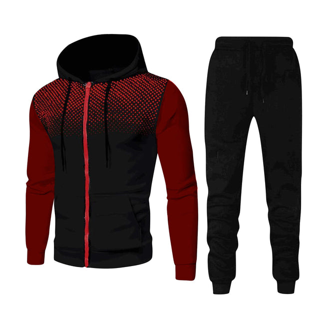 Sports Fitness Men's Autumn Winter Men's Suit