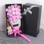 23 Flowers Bear Pink
