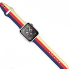 Blue red gold / 38mm