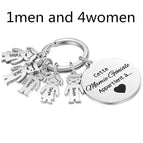 Steel color / 1men and4women