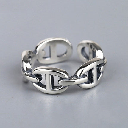 Personalized wide face ring