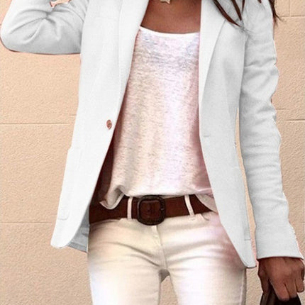 Candy-colored long-sleeved suit