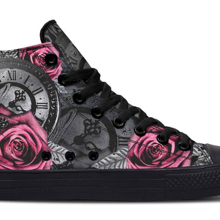 Printed Couple High-top Canvas Shoes