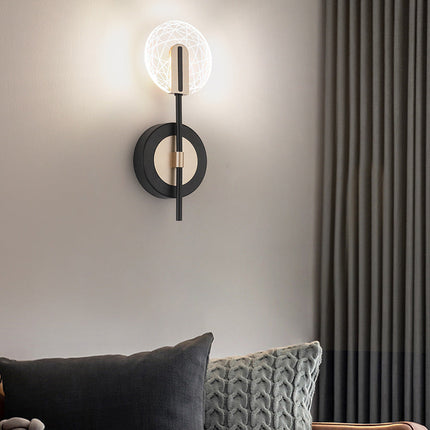 Rotatable Modern LED Bedroom Headboard Wall Lamp