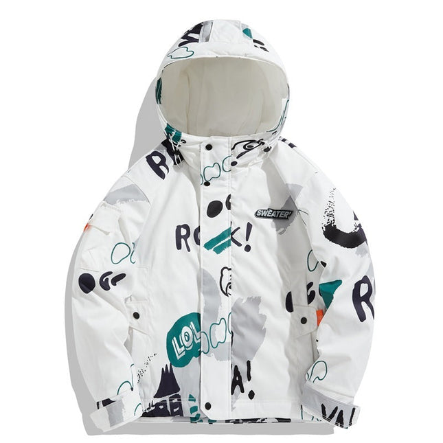Warm Winter Men's Down Hooded Jacket