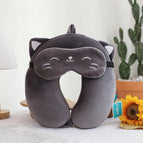 Cat Eye Mask Brown / 30x26cm
