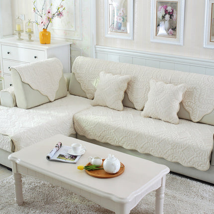 Plush non-slip sofa cushion