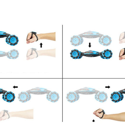 Remotely Deformed Car Twist Car Watch Induction Gesture Control Deformation Off-road Mode Flat Mode Avoid Obstacles