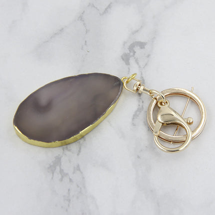 Agate Stone Wedding Brand Custom Pendant