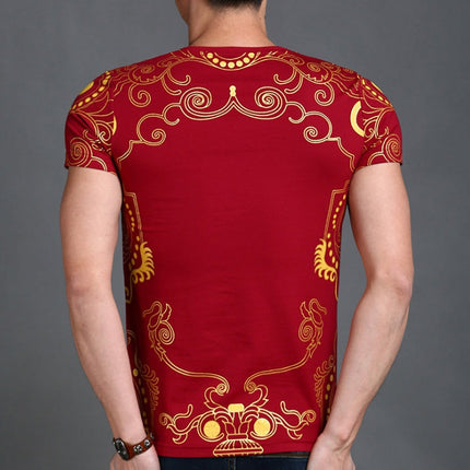 Gold Pattern Shirt