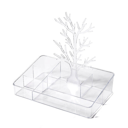 Wishing tree table top jewelry storage box