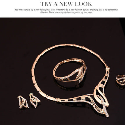 European And American Party Jewelry Set