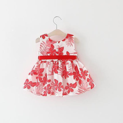 Children's wear, summer new baby dress, baby girl, Chinese Wind Vest, skirt tide