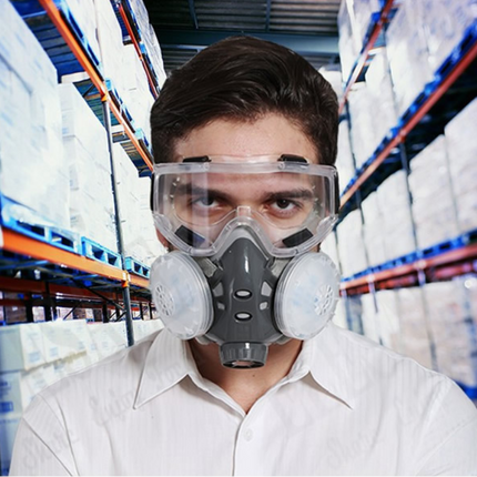 Silicone dust mask