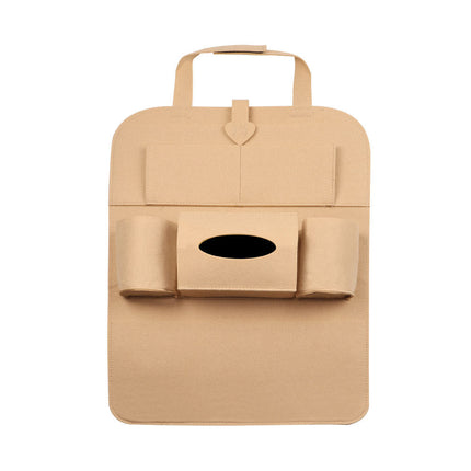 Car Storage Bag Felt Seat Back Long Large