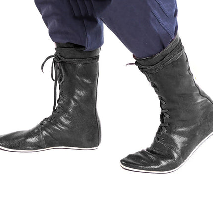 Men's Lace-Up Boots Vintage Pirate Plus Size