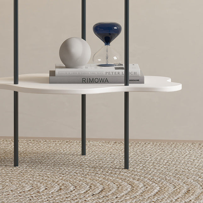 Cloud Coffee Table Polygonal Shaped Modern Minimalist Shelf