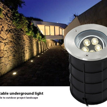 Underground Led Outdoor Waterproof Buried Spotlight Embedded Tree Projection Lamp