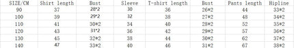 Boy's Long-sleeved Plaid Shirt Denim Trousers Three-piece Set