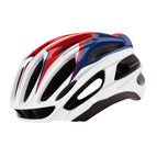 Red blue helmet / L