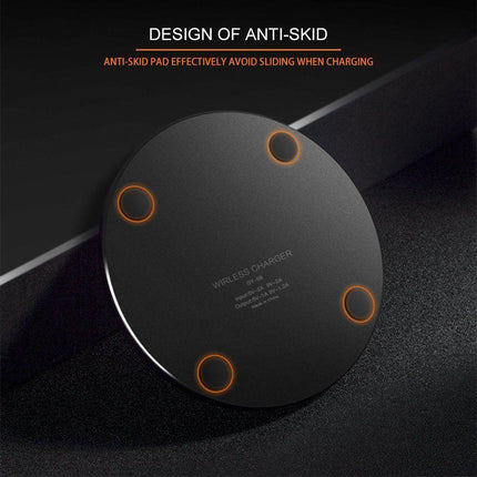 Ultra-thin wireless fast charging 9V QI charger