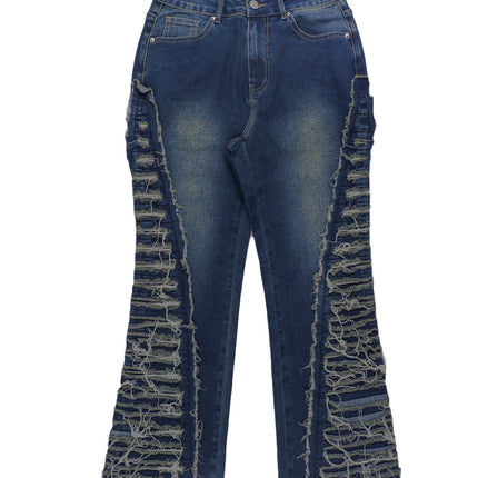Trendy Autumn Denim Jeans With A Cool Edgy Vibe