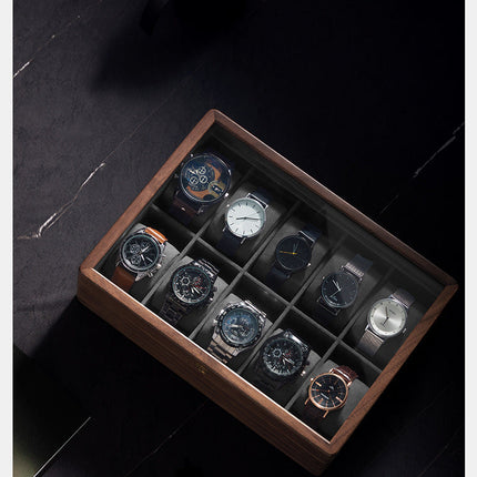Solid Wood Mechanical Watch Storage Box Display Box