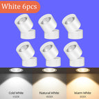 White 7W / White light / 6PCS
