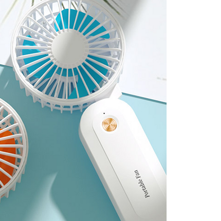 Folding Neck Fan Table Top Retractable Silent Brushless Motor