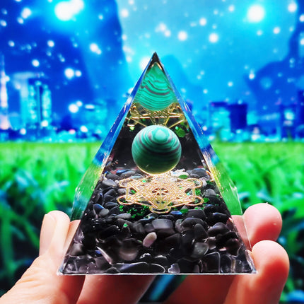 Home Fashion Crystal Ball Crushed Stone Crafts Ornaments