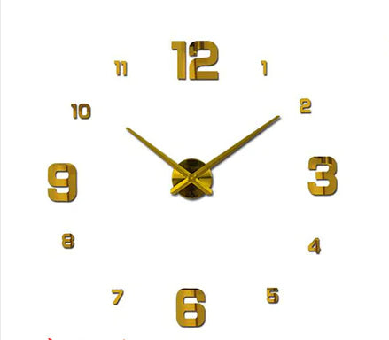 Artistic Wall Clock for Living Room Décor