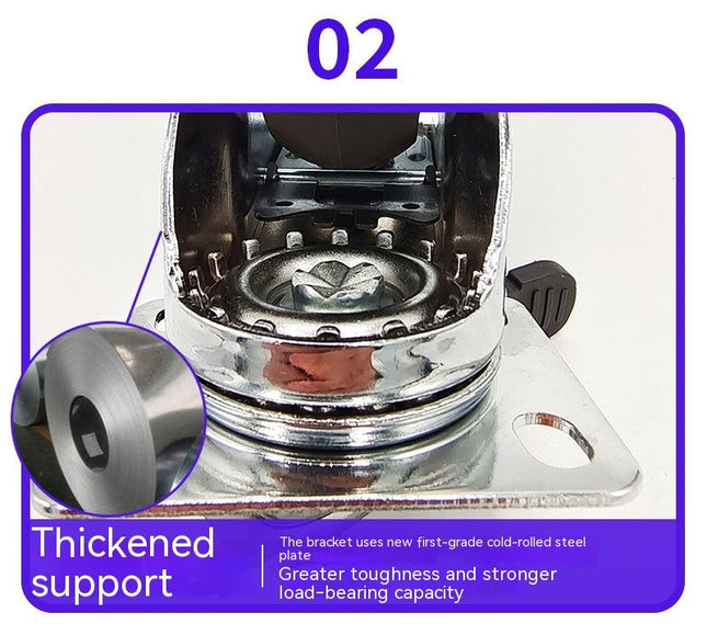 Shopping Cart Universal Belt Bearing Casters