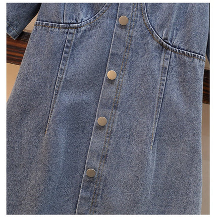 Fashionable Fat Sister Slim Casual Plus Size Dress