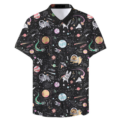 European And American Nightclub Plus Size Breathable Shirt