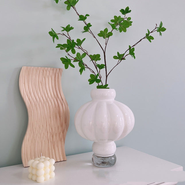 Creative New Lantern Glass Vase Living Room Dining Table Flower Arrangement