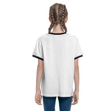 Create Your Own Loose Youth Contrast Short Sleeve T-Shirt