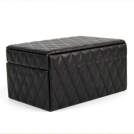 Large-capacity Leather European-style Jewelry Storage Box