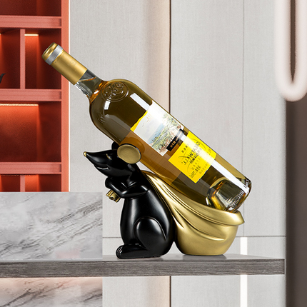 Wine Rack Modern Wine Cabinet Display Porch Dining Table Decoration