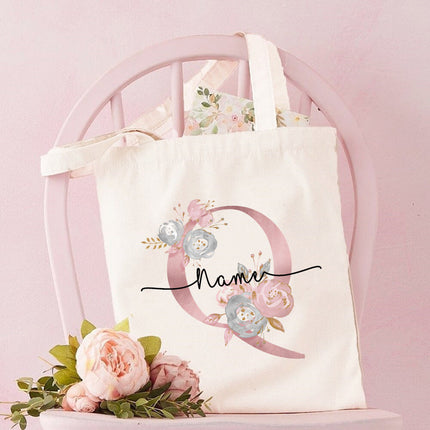 Monogrammed Canvas Bag Women's Tote