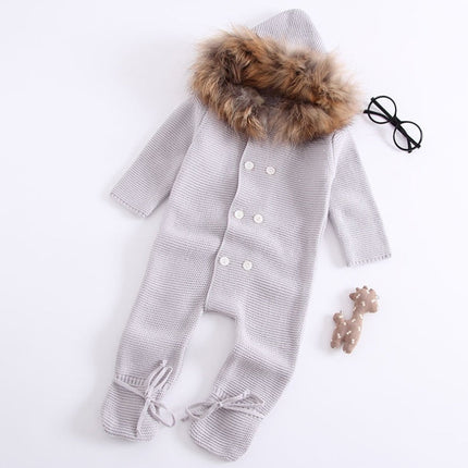Winter baby jumpsuit