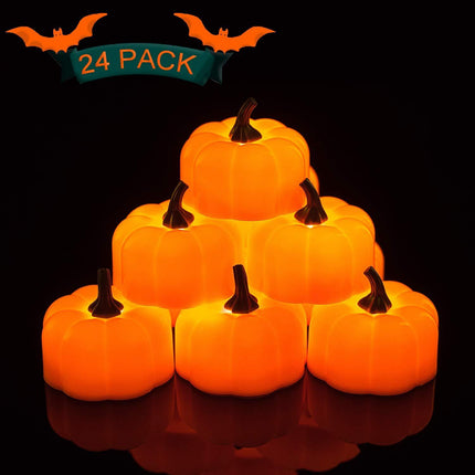LED Pumpkin Light Christmas Day Decoration LED Electronic Luminous Candle Light